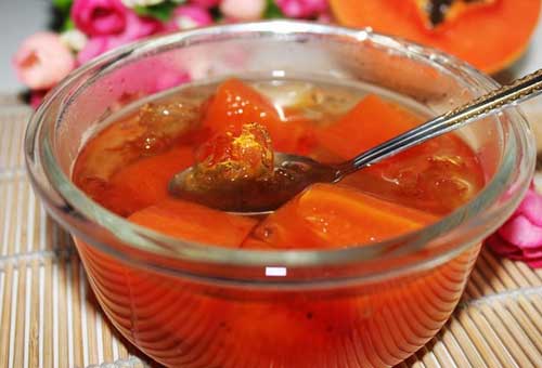 桃胶知识(图4) 木瓜炖桃胶