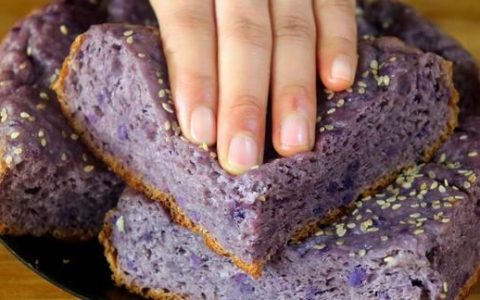 紫薯蛋糕怎么做用电饭煲