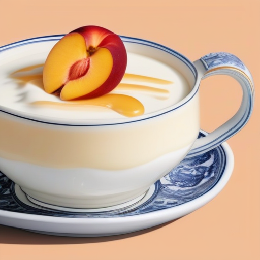 桃胶炖牛奶的做法